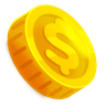 Usd coin colorful icon